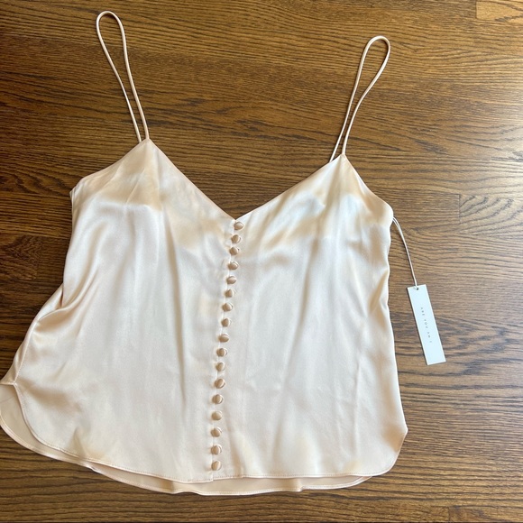 NWT Are You Am I Kaede silk camisole in Blush - Picture 5 of 16